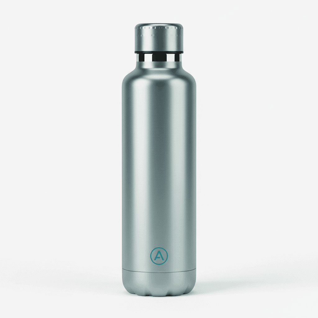 High-quality water bottle showing premium construction