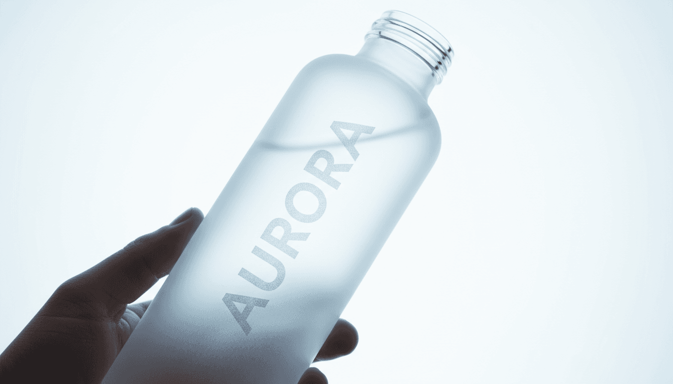 Personalisierte Wasserflasche von Fleefly mit Gravur