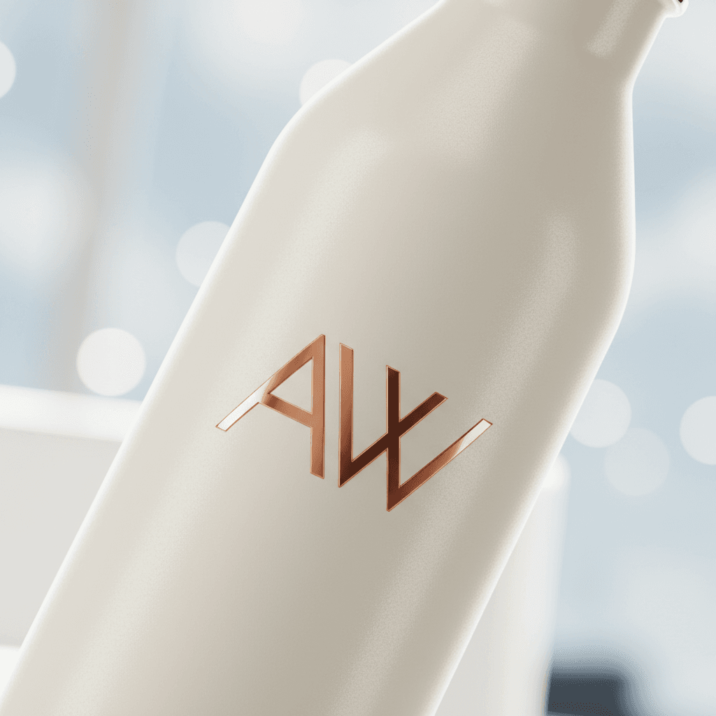 Premium personalisierte Wasserflasche mit hochwertigem Finish
